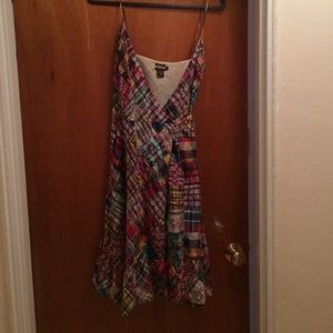 NWOT Ralph Lauren size 8 wrap dress preppy patches